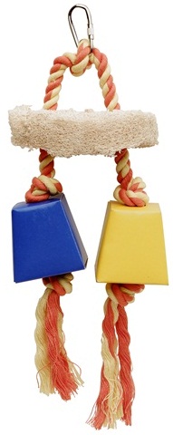 Festive Favors, Rope - Wood & Paper Box Toy